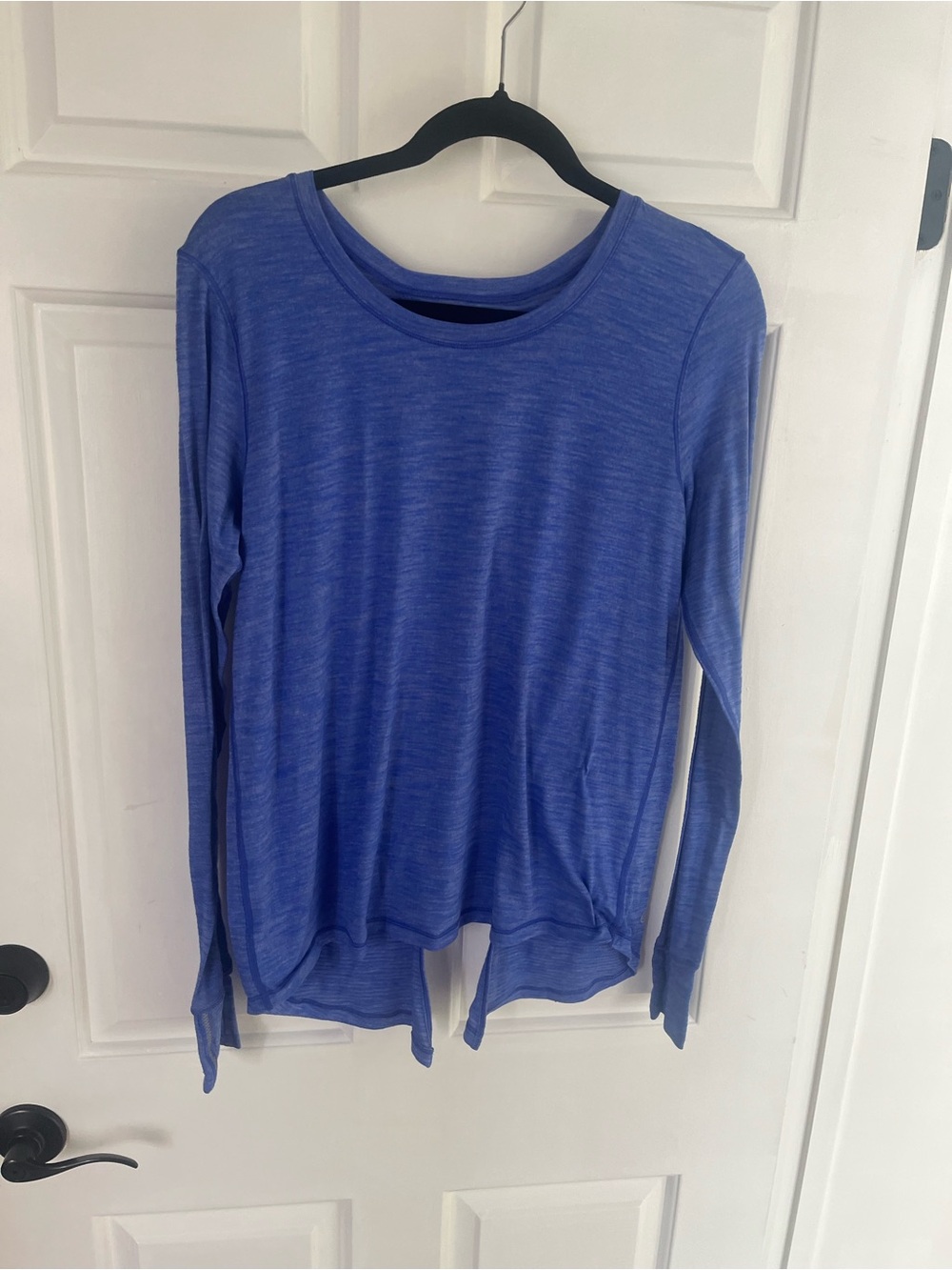 lululemon athletica Lightweight Long-Sleeve Crew in Royal Blue